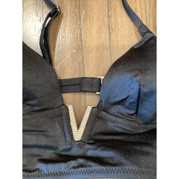 VICTORIA'S SECRET SWIM V-Hardware Bralette Monaco Bikini Top XS NWT - Picture 2 of 7
